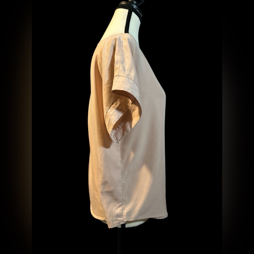 Eileen Fisher Blush Pink Blouse - Picture 5 of 6